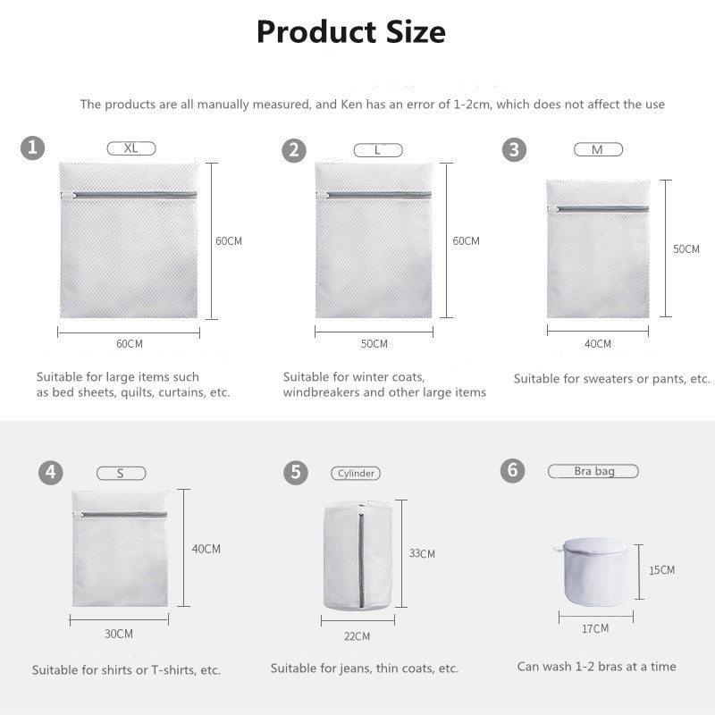 Bag Mesh Washing Machine Bags Protected Bra Socks Underwear Wash Bag