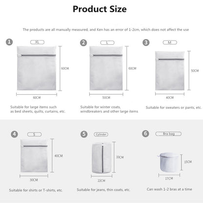 Bag Mesh Washing Machine Bags Protected Bra Socks Underwear Wash Bag
