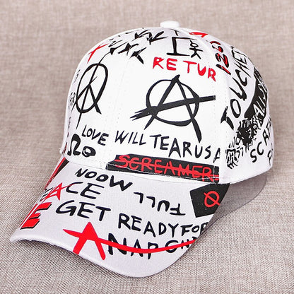 Baseball Cap Women Men 2022 Summer Letter Print Snapback Bone Gorras Para Hombre Casquette Femme Hip Hop Women's Hats Black Caps