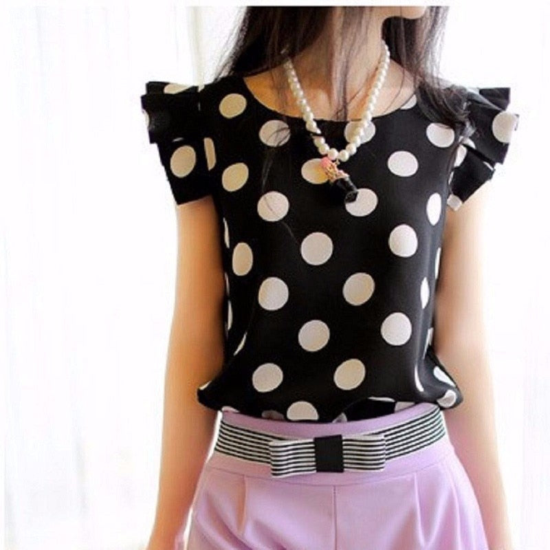 Elegant Women Lace blouse Shirts Sleeveless White Tops Female Clothing Ladies Blusas Casual Blouse Black Shirt - Shopy Max