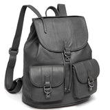 VASCHY Fashion Backpack Purse for Women Chic Drawstring