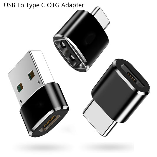 USB To Type C OTG Adapter USB-C Male To Micro USB Type-c Female Converter For Iphone Samsung