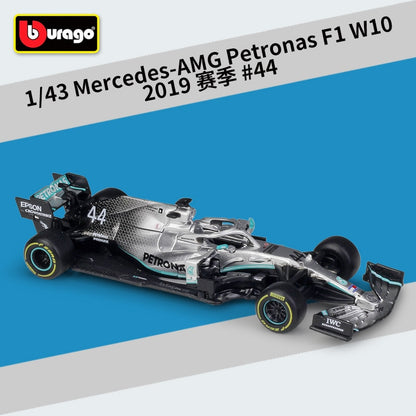 Bburago 1:43 2021 F1 Red Bull Racing RB16B 33# Max Verstappen 11# Sergio Perez Formula one Simulation alloy super toy car model