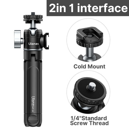 Ulanzi U-Vlog lite Mini Tripod with 360° Ball Head &amp