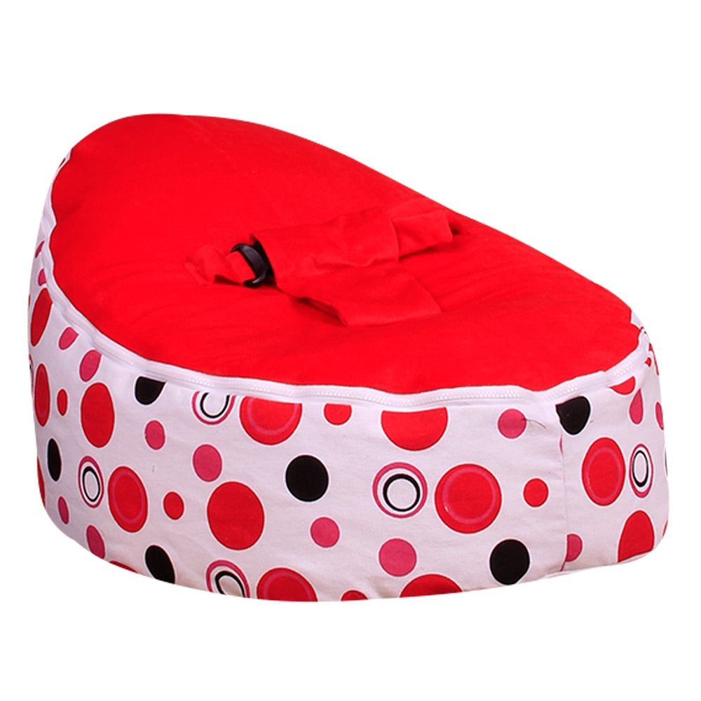 Levmoon Medium Ewha Print Bean Bag Chair Kids Bed For Sleeping Portable Folding
