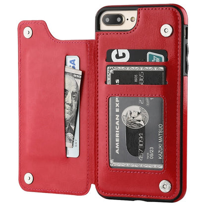 Business Wallet Cases For iPhone 13 Mini 11 12 Pro XS Max XR X Cover Retro Flip Leather Phone Case For iPhone 6S 6 7 8 Plus SE2