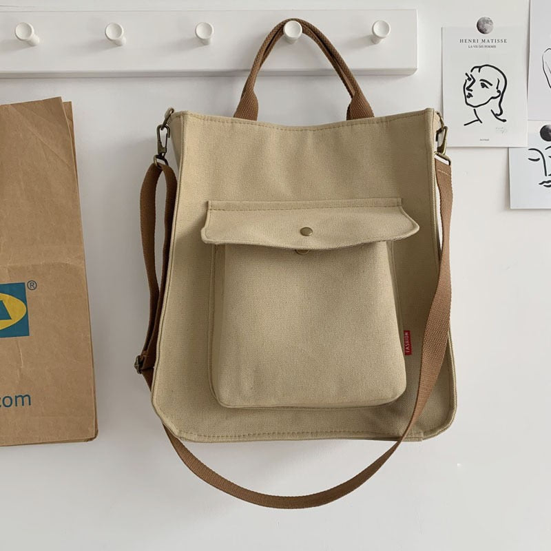 Corduroy Bag for Women Shoulder Bags Shopper Designer Handbags Spring Summer