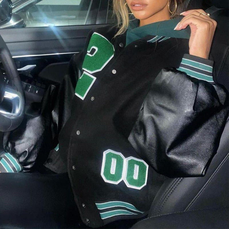 Spring And Autumn Vibe Style Baseball Uniform New Bomber