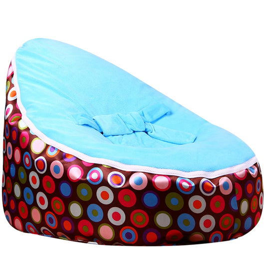 Levmoon Medium Ewha Print Bean Bag Chair Kids Bed For Sleeping Portable Folding