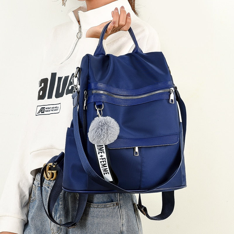 2021 New Waterproof Oxford Cloth Women Backpack Designer