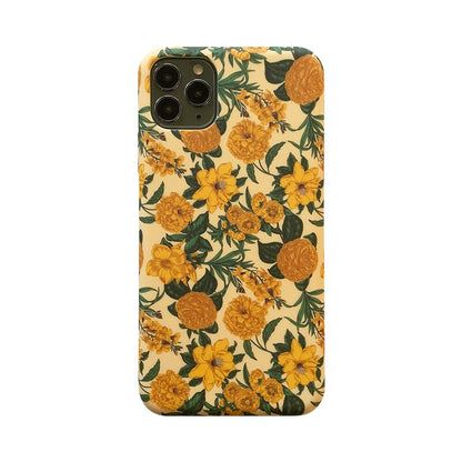 LACK Colorful Flower floral Leaf Phone Case For iphone 13 12Pro 8 Plus 7 X XR Case For iphone 11 Pro Max soft Back Cover