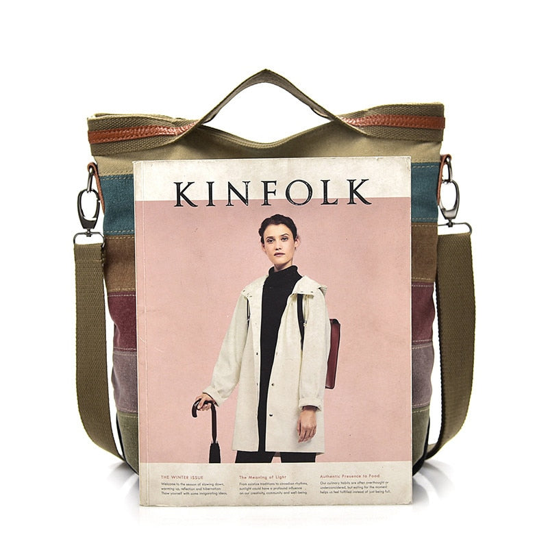 New Crossbody Bags for Women 2020 Canvas Handbag Women's Shoulder Bag feminina