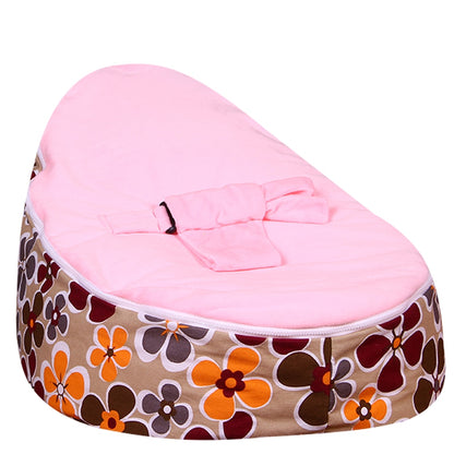 Levmoon Medium Ewha Print Bean Bag Chair Kids Bed For Sleeping Portable Folding