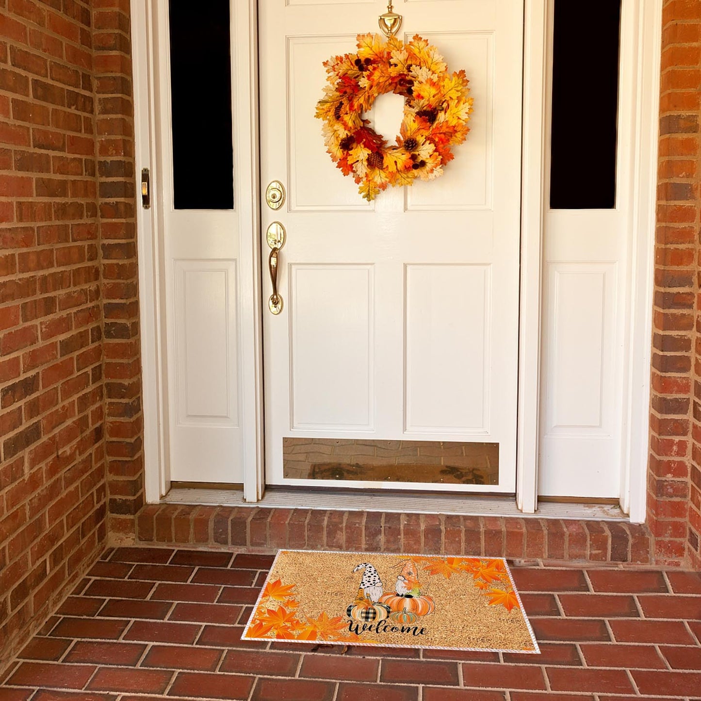 Coir Welcome Mats Entrance Door Floor Non-slip Mat Foot Pad Home Carpet For Hallway Bath Kitchen