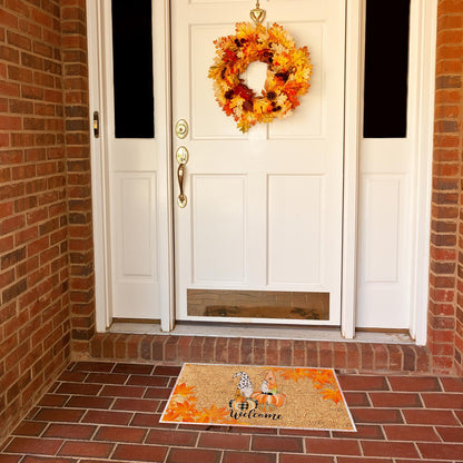 Coir Welcome Mats Entrance Door Floor Non-slip Mat Foot Pad Home Carpet For Hallway Bath Kitchen