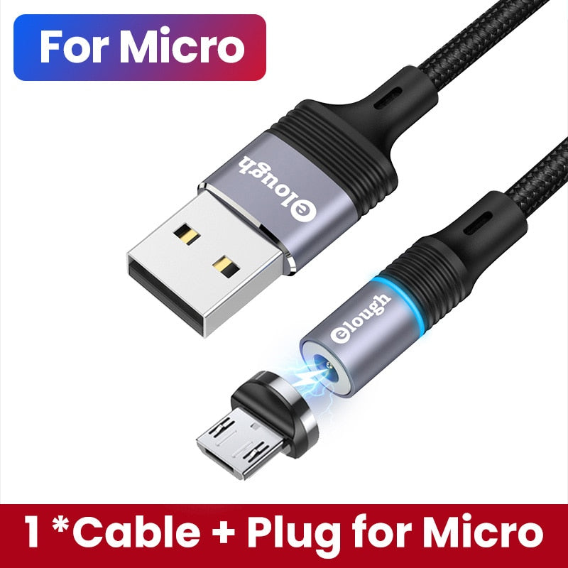Phone Samsung Xiaomi Magnet Fast Charging usb Type C Cable Magnetic Charger Phone Cord