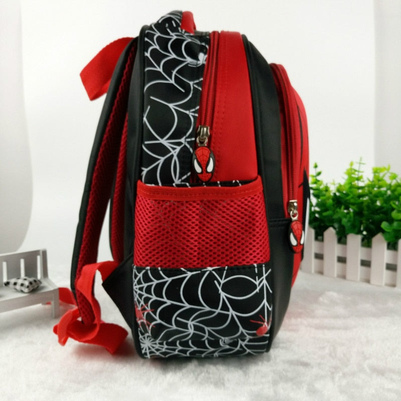 MARVEL SPIDERMAN Backpacks Super heroes New School Bag 3D stereo Children Boys Kindergarten Backpack Kids Children Cartoon Bags