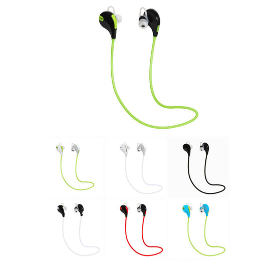 High Quality QY7 Wireless Bluetooth 4.1 Stereo Earphone Fashion Sport Running Headphone Studio Music Headset with Microphone