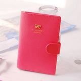 High Quality Simply Travel Wallet Passport Cover Credit Business Card Holder Bowknot Passport