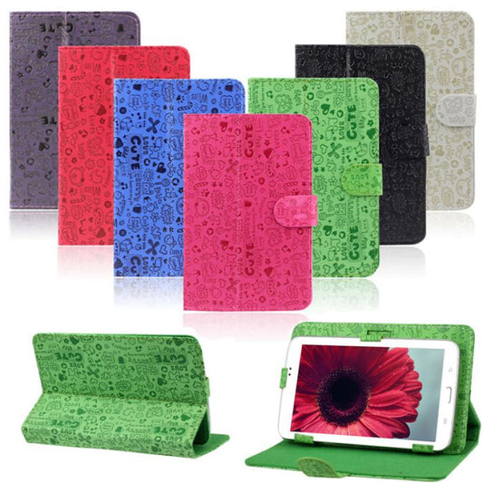 New 7 inch Universal Leather Stand Case Cover For Android Tablet PC Just for you