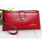 Hot Sale Women Leather Wallets High Quality Long Clutches Female's Zipper Mobile Bags Big Capacity Money Purse Lady Chic Wallet