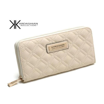 Hot Selling Kk Wallet Long Design Women Wallets PU Leather Kardashian Kollection High Grade Clutch Bag Zipper Coin Purse Handbag