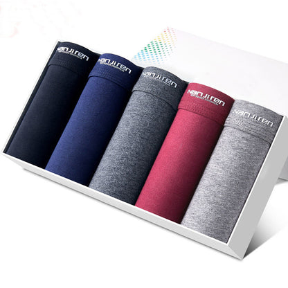 Hot Underwear Men Cotton Boxer Homme Brand Underpants Male Panties Breathbale Shorts U Convex Pouch Plus Size L-3XL