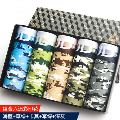 Hot Underwear Men Cotton Boxer Homme Brand Underpants Male Panties Breathbale Shorts U Convex Pouch Plus Size L-3XL