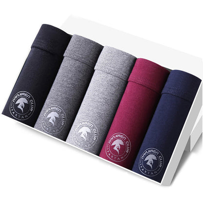 Hot Underwear Men Cotton Boxer Homme Brand Underpants Male Panties Breathbale Shorts U Convex Pouch Plus Size L-3XL