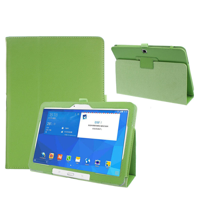 Hot selling Folio Leather Case Cover For Samsung Galaxy Tab 4 10.1" SM-T530 Tablet