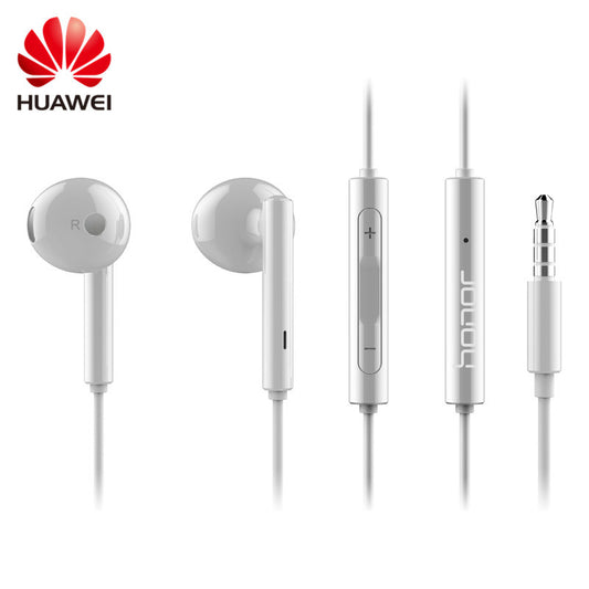 Huawei Original Half In-ear Earphones Headphones for iPhone 6 6s Plus 5s 4s for Samsung S6 Edge S5 MP3 HD Fidelity +Microphone - Shopy Max