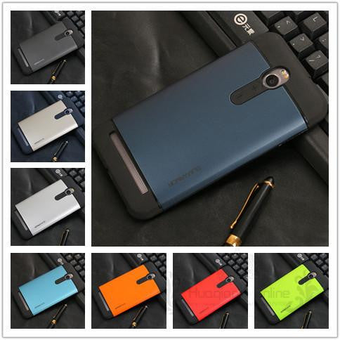 Durable Hybrid Silicone Hard Back Shockproof Tough Slim Armor Case For ASUS Zenfone 2 5.5" ZE551ML ZE550ML ZE551 ZE550 TPU Cases - Shopy Max