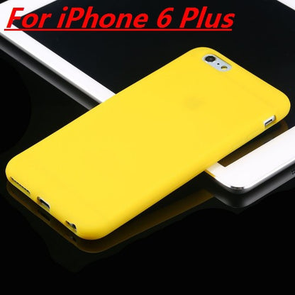 Hot Sale 11-color Version of the Original High Quality Silicone Case for iPhone 6 Plus Soft Case for iPhone 6 5.5'' RCD04358