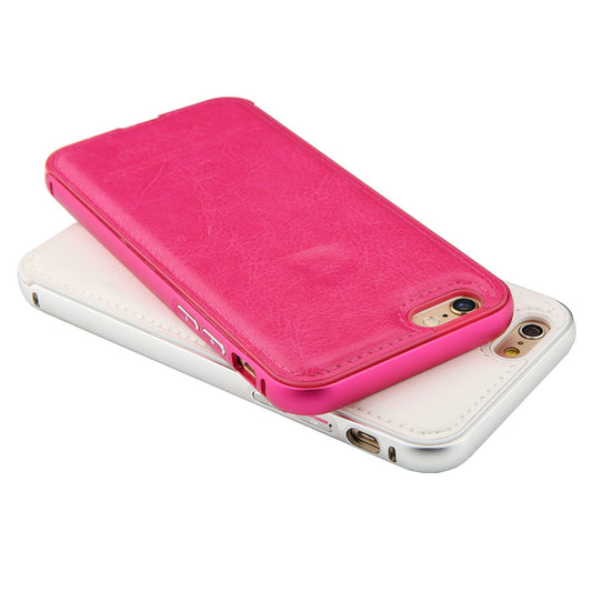 Luxury Leather Handtailor 2 in 1 phone cover cases for iphone 5 5s 6 6 plus PT1855 - Shopy Max