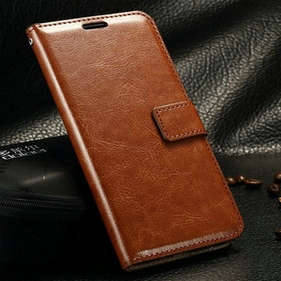 Luxury Retro Leather Case For Samsung Galaxy Grand Prime G530 G530H Photo Wallet Flip Stand Cover Cases Holder Phone Chair Phone - Shopy Max