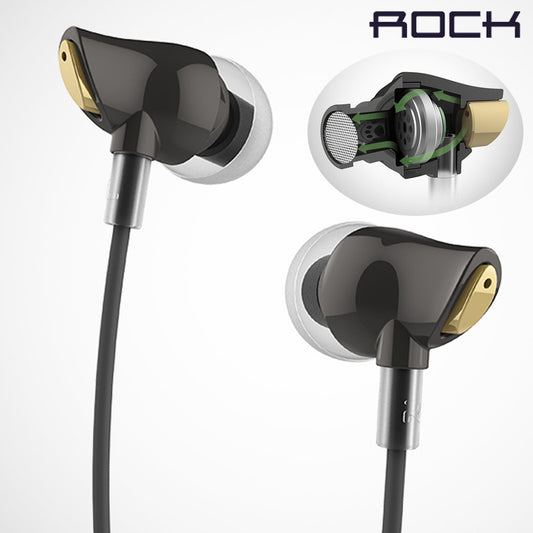 Luxury Rock Universal Deep Bass Stereo Headset Earphone High performance in-ear Headphone for iPhone 5 6 Samsung Androind Phone - Shopy Max