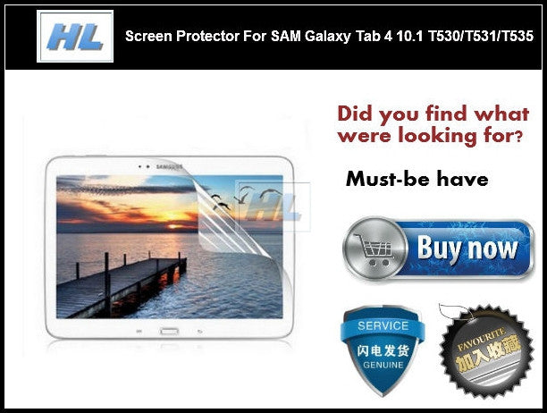 MOQ 1PCS Matte Anti Glare Screen Protector Film Cover Guard For Samsung Galaxy Tab 4 10.1 T535/T530/T531/ Original PC Tablet