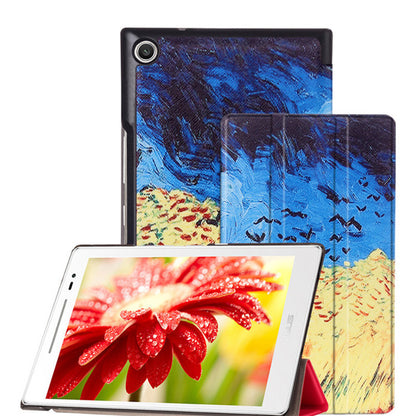 Magnet Leather Cover Stand Case for Asus Zenpad 8.0 Z380 Z380C Z380KL Tablet + Screen Protectors + Stylus