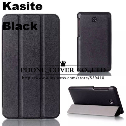 Magnet stand leather case cover for Asus FonePad 7 FE375CG FE375CXG FE7530CXG FE375 K019 tablet case +screen protectors+stylus