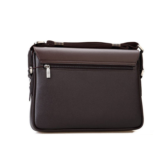 Man Business style PU leather bag High quality men messenger bags men multi-function crossbody