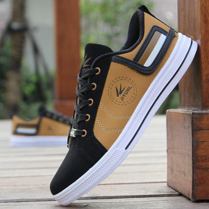 Mens Round Toe High Top Sneakers Casual Vulcanize Shoes Lace Up Skateboard