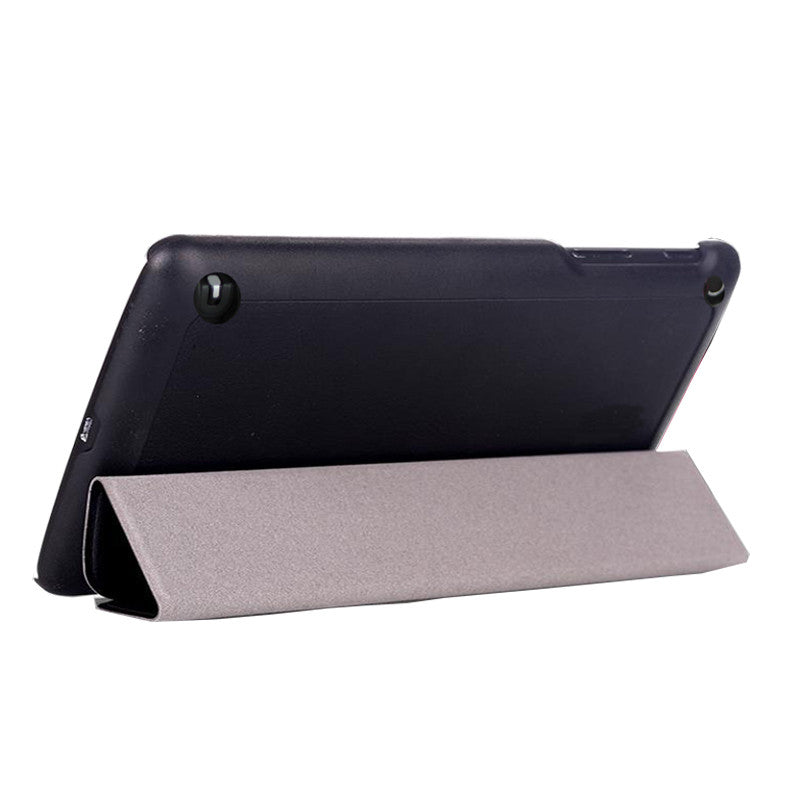 NFcase smart stand triangle folded leather cover 2014 case for NVIDIA SHIELD 2 8.0 tablet 8 inch tablet case +screen tylus pen