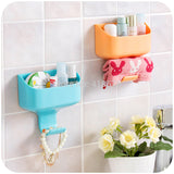 3M Multi PP + ABS Bath Storage Box Towel Hook Home Door Side Key Zakka Organizer New Brand