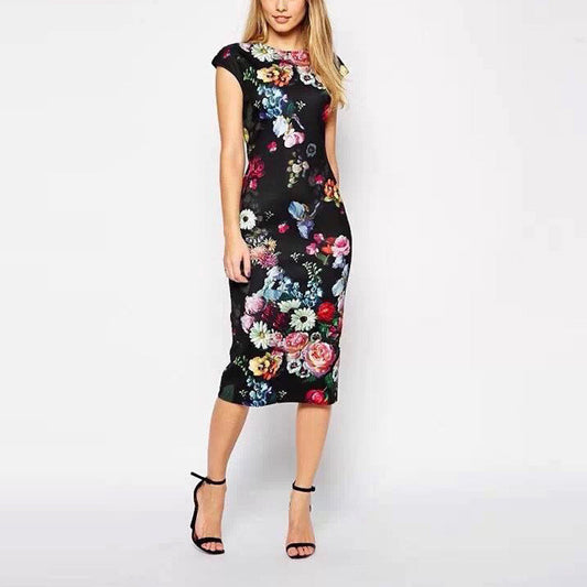 Floral Elegant Party Dress