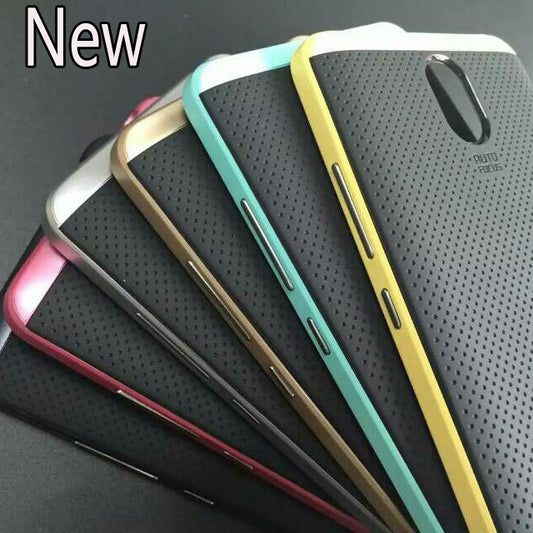 New Hybrid case For xiaomi redmi note 2 hard PC frame+Silicon Protector back cover for Xiaomi Redmi Note2 Mobile phone housing