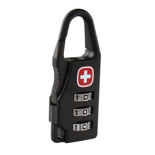 New Resettable 3 Digit Combination Safe Travel Luggage Suitcase Code Lock Black
