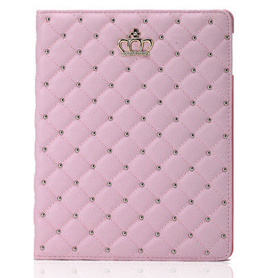 New Fashion Crown Flip Leather Smart Case For Apple iPad Mini 1 2 3 Stand Tablet Cases PU Leather Cover for iPad Mini 3 Cases - Shopy Max