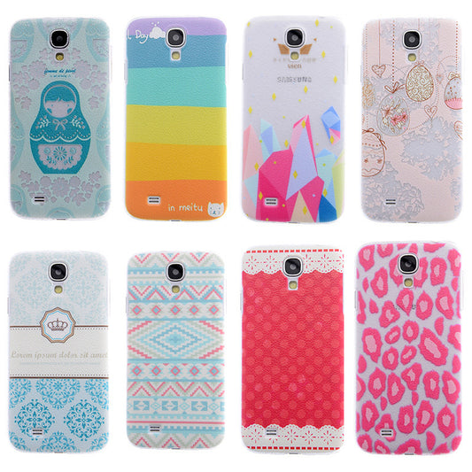 Case for Samsung Galaxy S4 IV litchi colored drawing Cover Free shipping mobile - Shopy Max