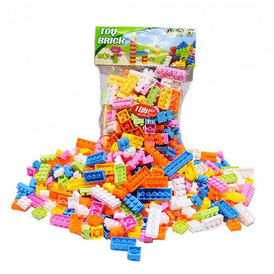 Plastic Building Blocks Bricks Children Kids  Educational Puzzle Toy  PNLO - Shopy Max