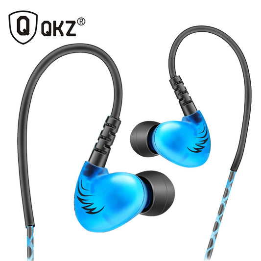 KZ S6 Sports Headphones Mobile Phone Earphones With Microphone HIFI Noise Cancelling Bass Headsets - Shopy Max